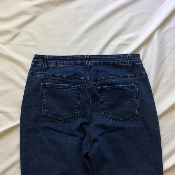 🔴𝗕𝗢𝗚𝗢🔴northern reflections ankle embroidered womens jeans - Picture 16 of 16